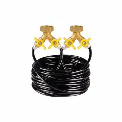 100 Ft. Drip Irrigation Kit Plant Watering System, DIY Automatic Irrigation Equipment Set for Garden,Greenhouse and Lawn