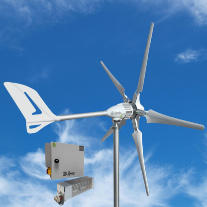 Kit i-1500W 48V Wind Turbine Wind Generator & Charge Controller (for Lithium Battery) & Tower