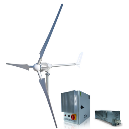 Kit i-1500W 48V Wind Turbine Wind Generator & Charge Controller (for Lithium Battery) & Tower