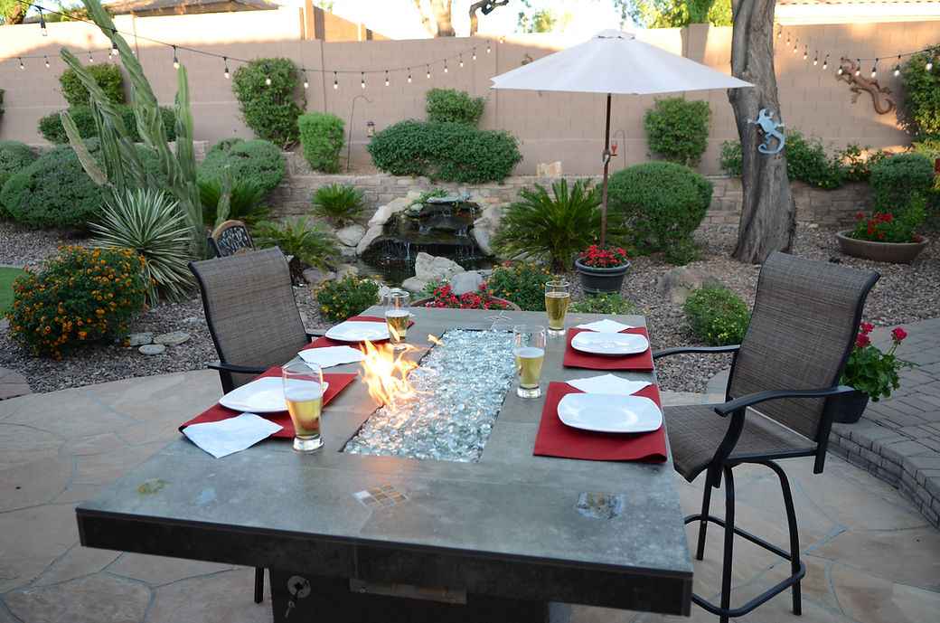 Patio Elegance Nexus 56-Inch Patioflame Fire Table