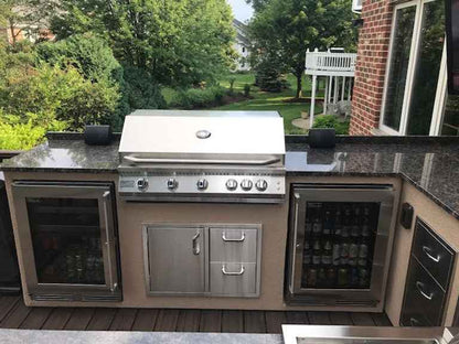 KoKoMo 40” Gas Grill with 5 Burners and Back Burner