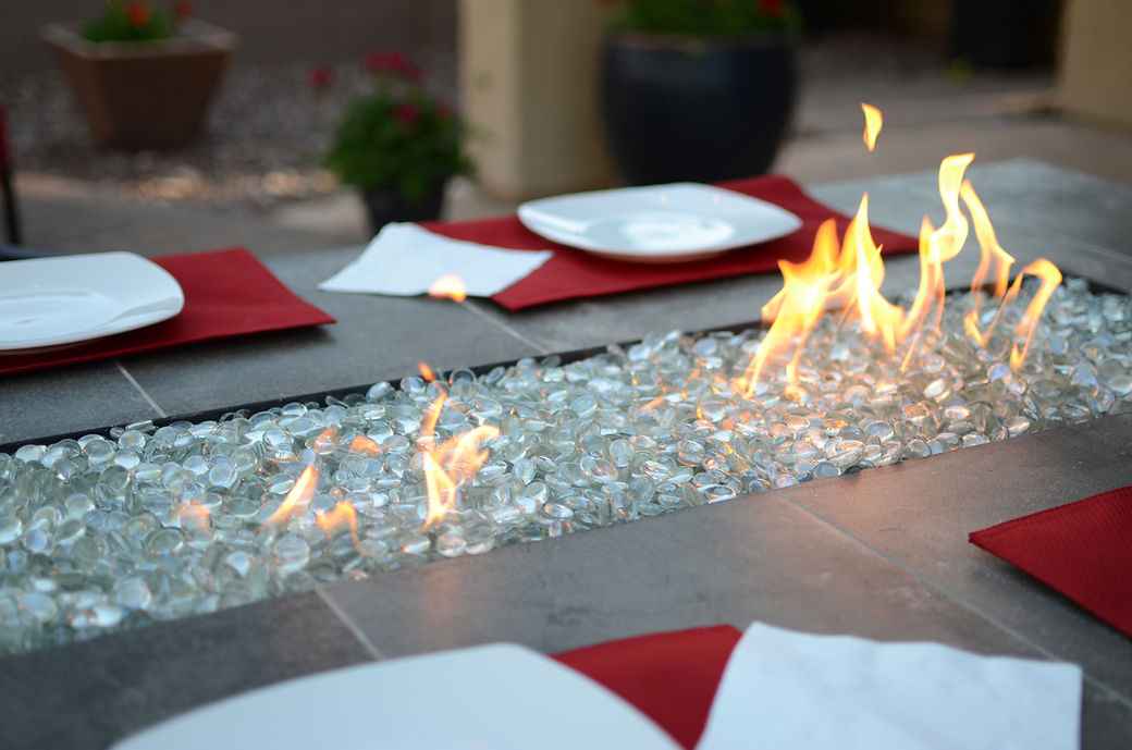 Patio Elegance Nexus 56-Inch Patioflame Fire Table