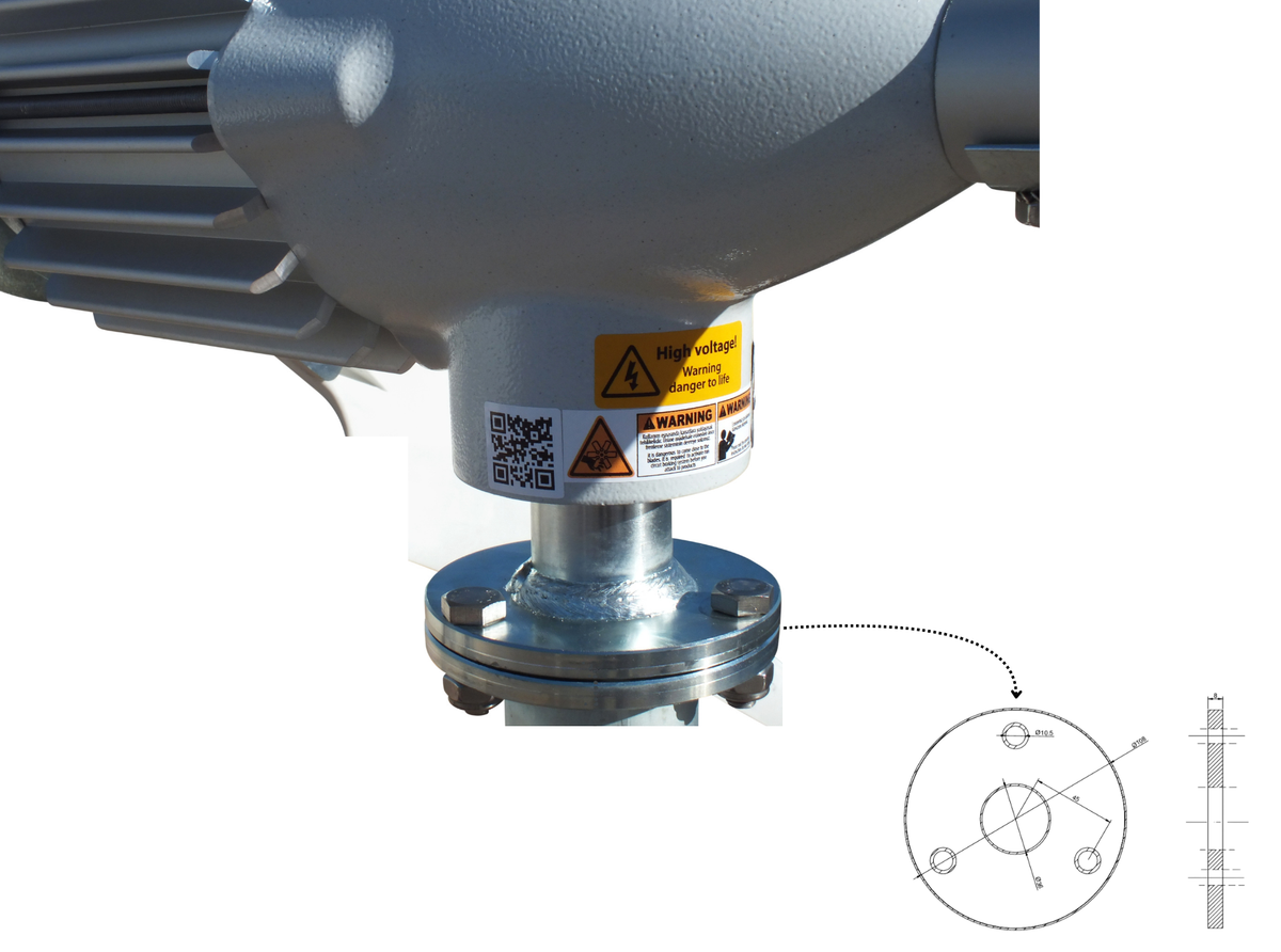 Kit i-1500W 48V Wind Turbine Wind Generator & Charge Controller (for Lithium Battery) & Tower