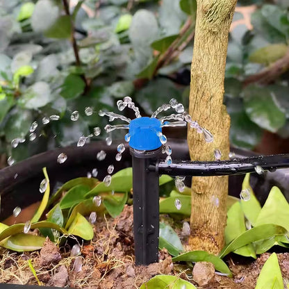 100 Ft. Drip Irrigation Kit Plant Watering System, DIY Automatic Irrigation Equipment Set for Garden,Greenhouse and Lawn