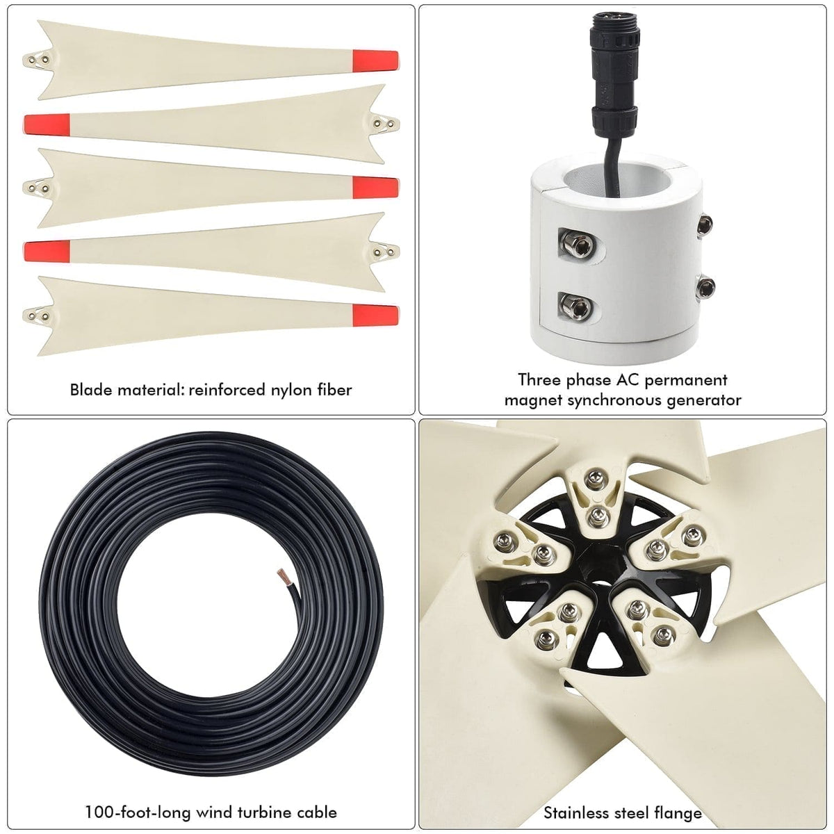 Nature's Generator L3600 Expandable Wind Generator