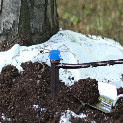 100 Ft. Drip Irrigation Kit Plant Watering System, DIY Automatic Irrigation Equipment Set for Garden,Greenhouse and Lawn