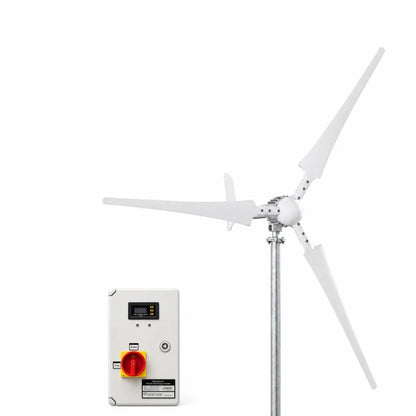 Kit i-700W 24V Wind Turbine Wind Generator & Hybrid Charge Controller & Tower